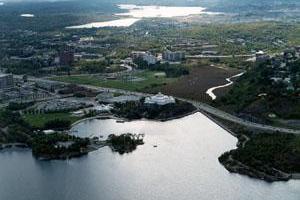 Aerial photo of Sudbury